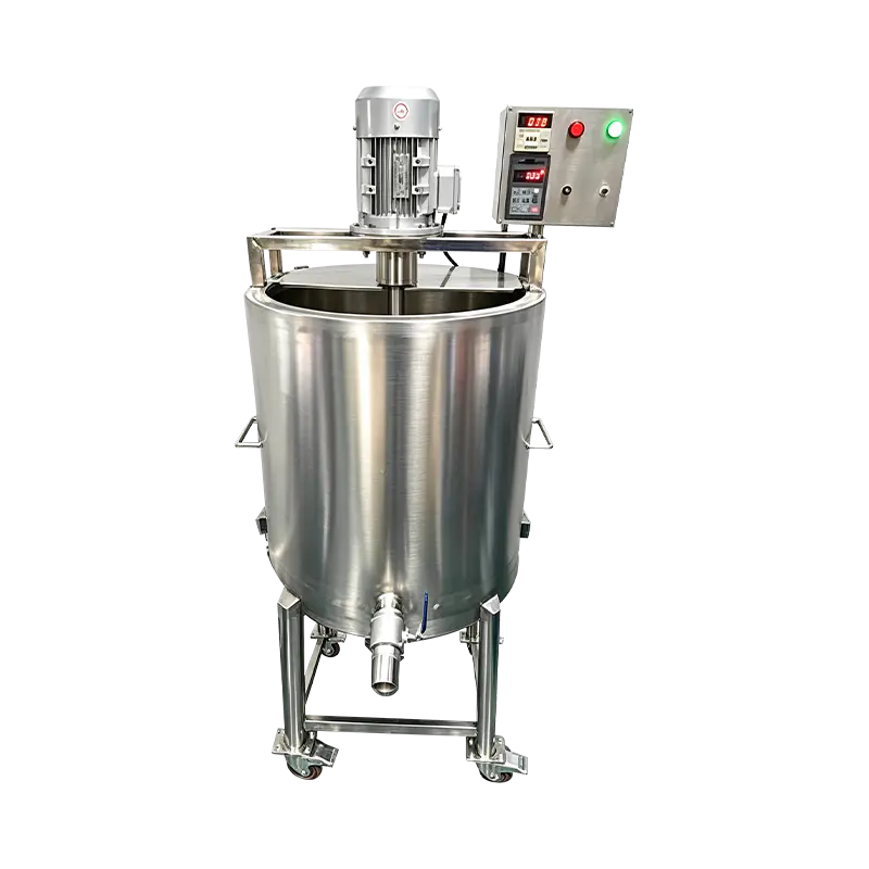 가변 속도 교반기가 장착된 화장품 50kg 왁스 용해 탱크